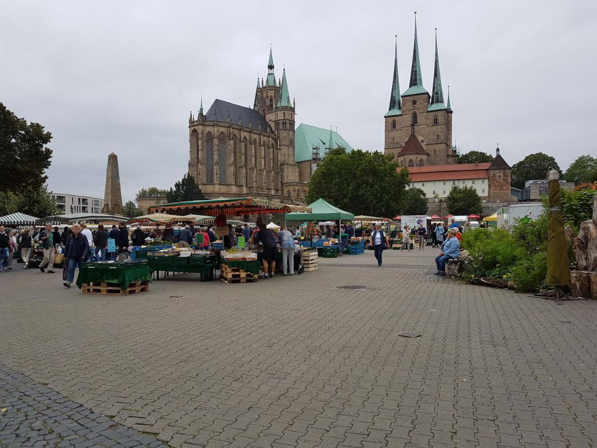 Zum Augustiner III Appartement Erfurt Buitenkant foto